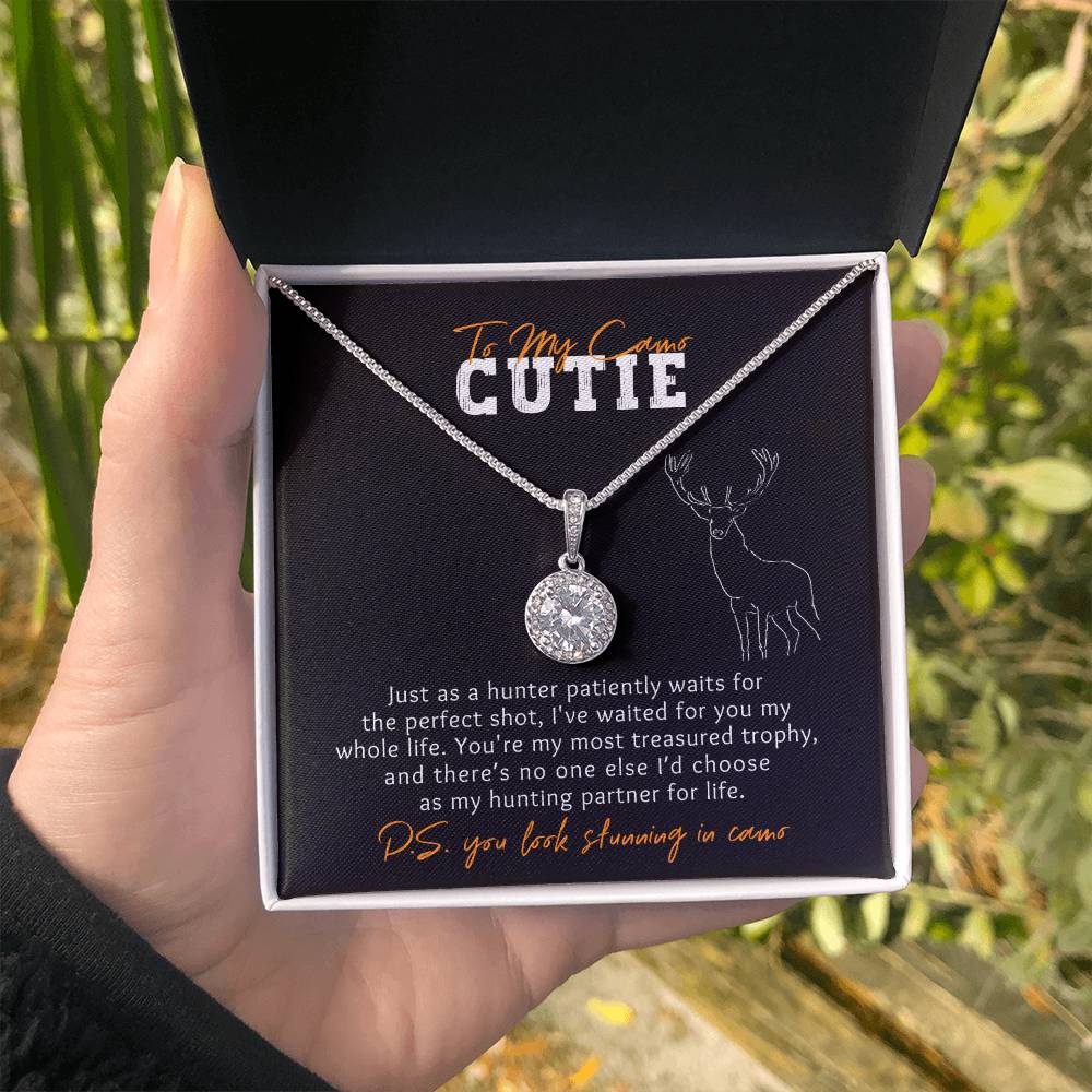 Camo Cutie Hunting Eternal Hope Necklace