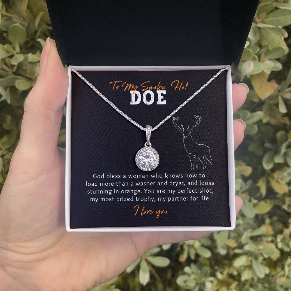 Smokin Hot Doe Hunting Eternal Hope Necklace