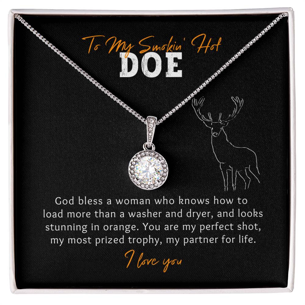 Smokin Hot Doe Hunting Eternal Hope Necklace