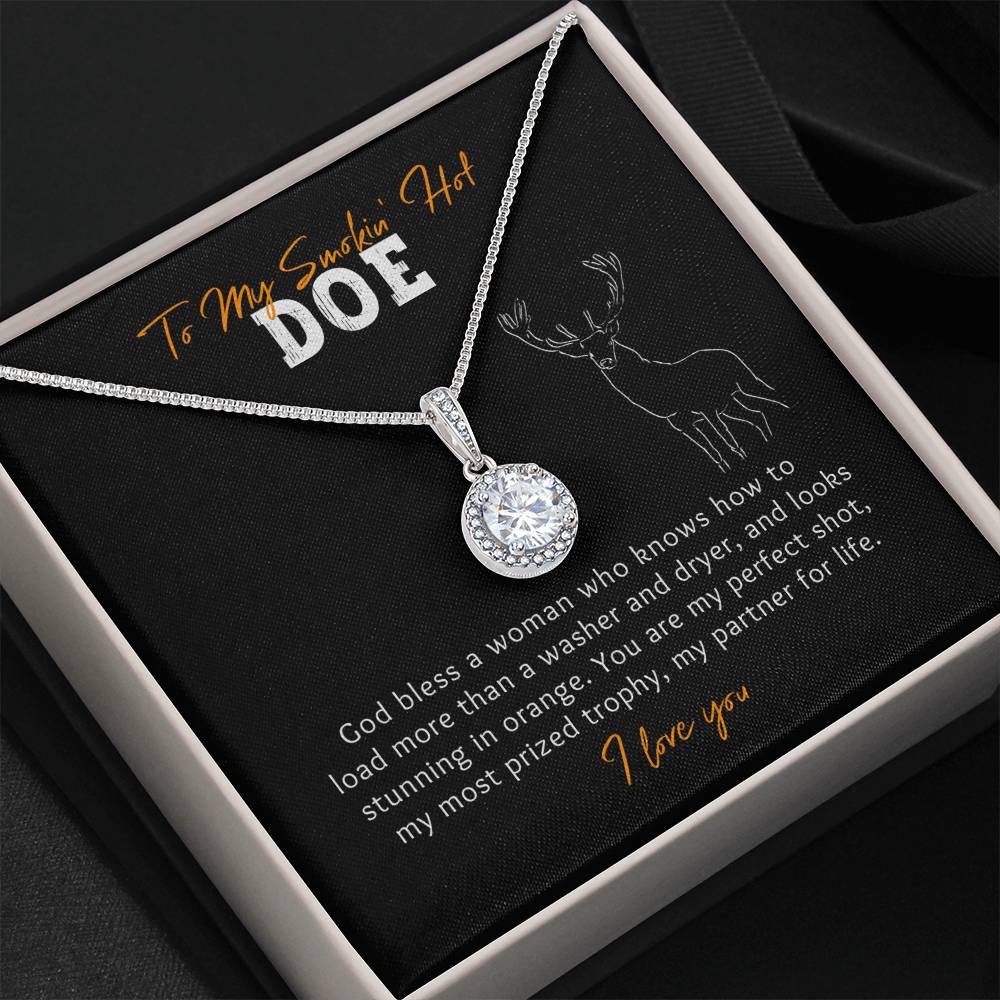 Smokin Hot Doe Hunting Eternal Hope Necklace
