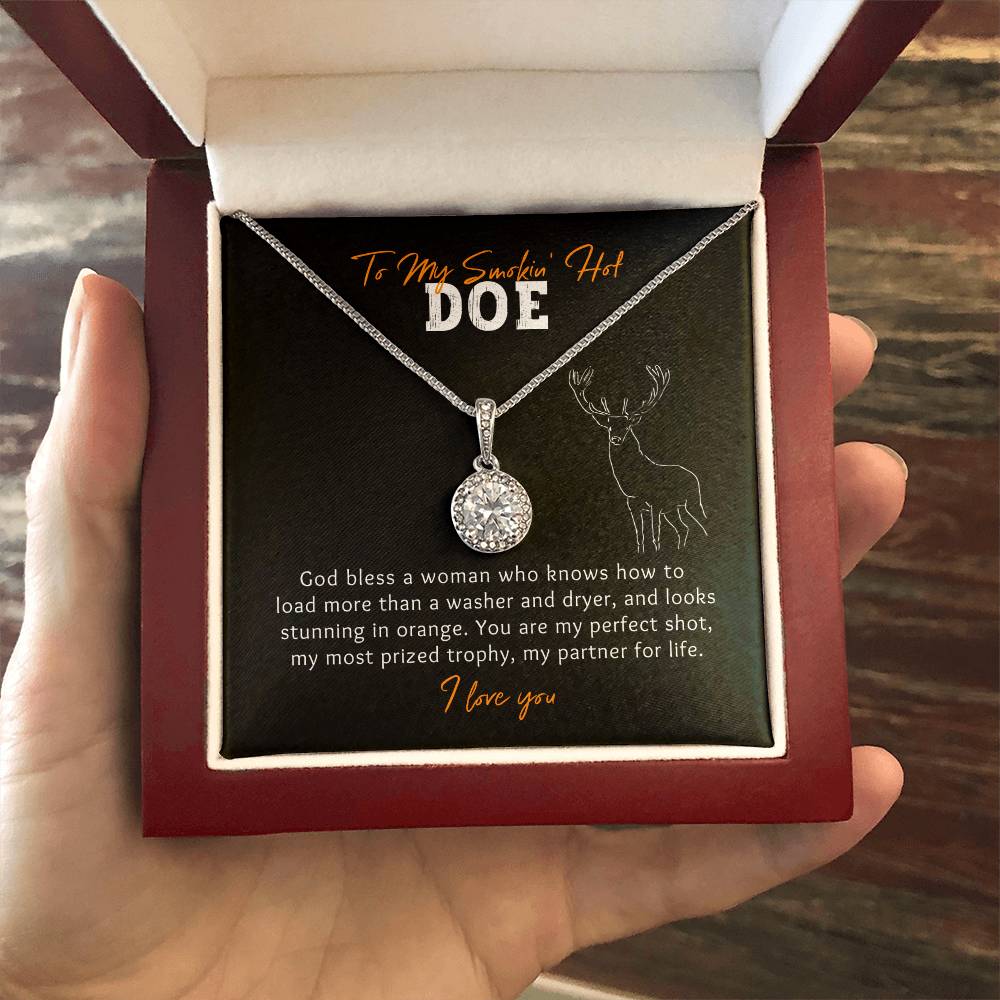 Smokin Hot Doe Hunting Eternal Hope Necklace