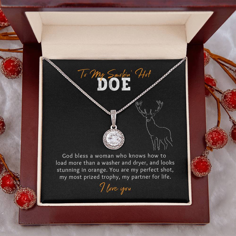 Smokin Hot Doe Hunting Eternal Hope Necklace