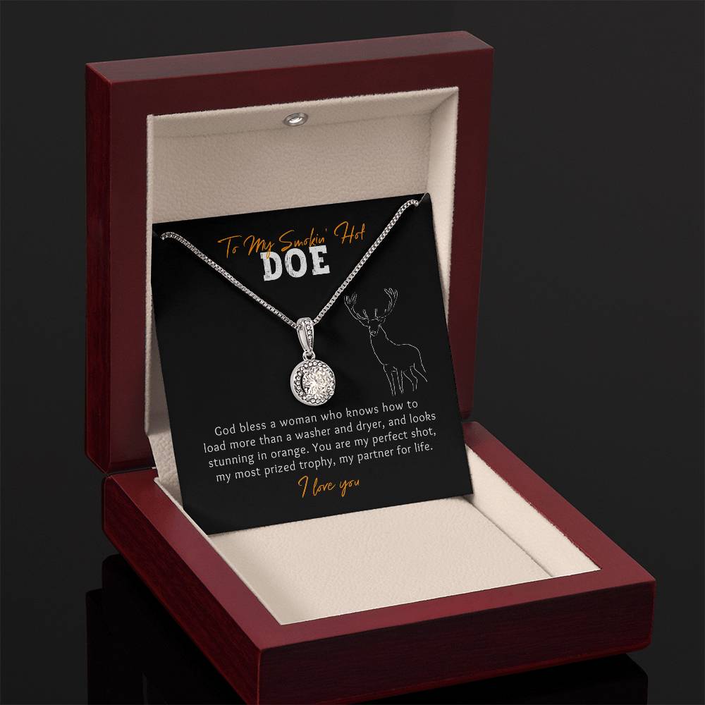 Smokin Hot Doe Hunting Eternal Hope Necklace