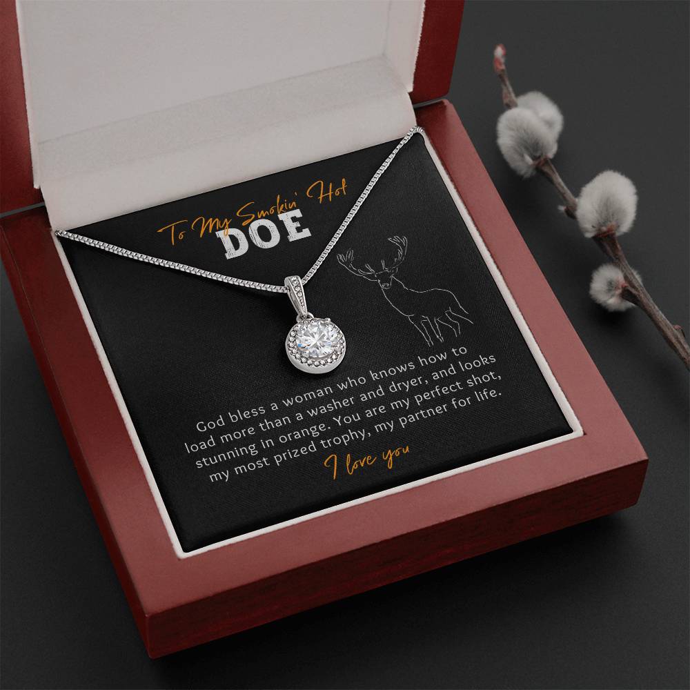 Smokin Hot Doe Hunting Eternal Hope Necklace