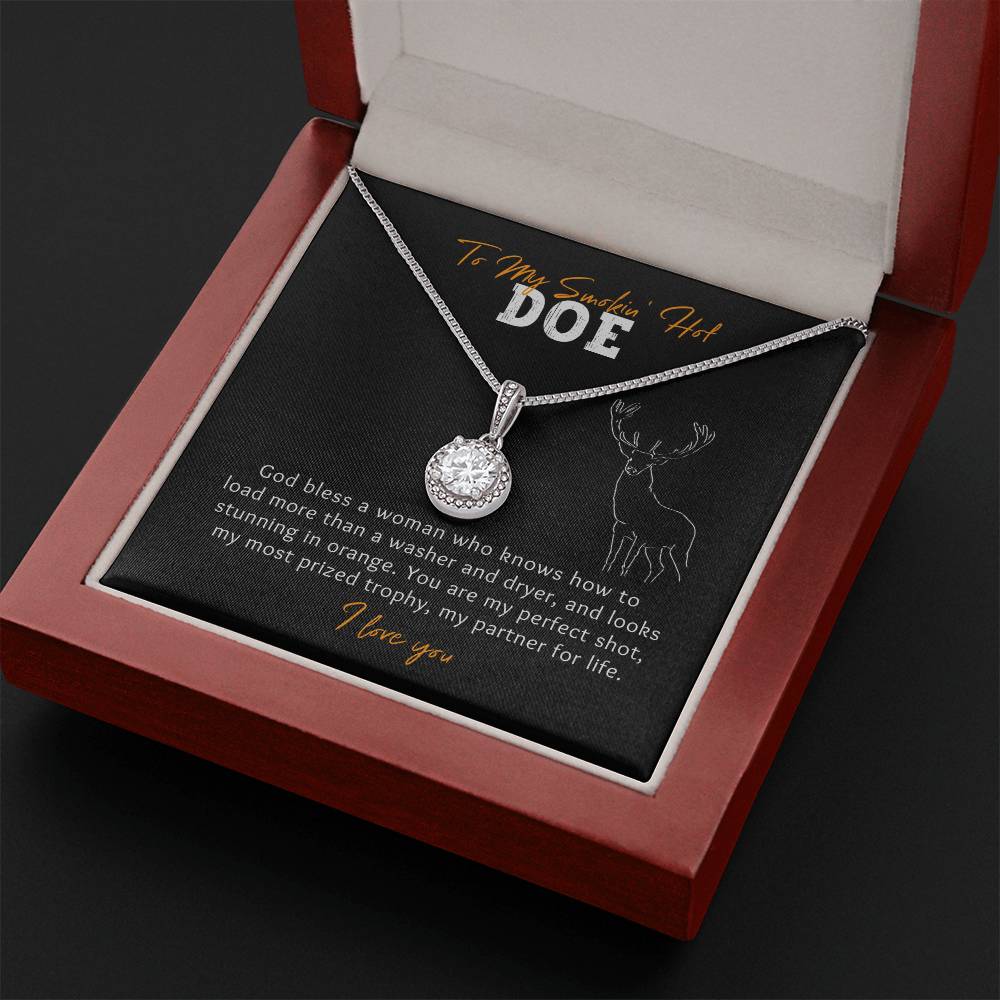 Smokin Hot Doe Hunting Eternal Hope Necklace