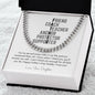 Father's Day Father Acronym Cuban Chain Necklace from Daughter
