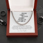 Father's Day Father Acronym Cuban Chain Necklace from Daughter