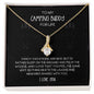 Funny Camping Buddy Alluring Beauty Necklace
