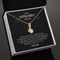 Funny Camping Buddy Alluring Beauty Necklace