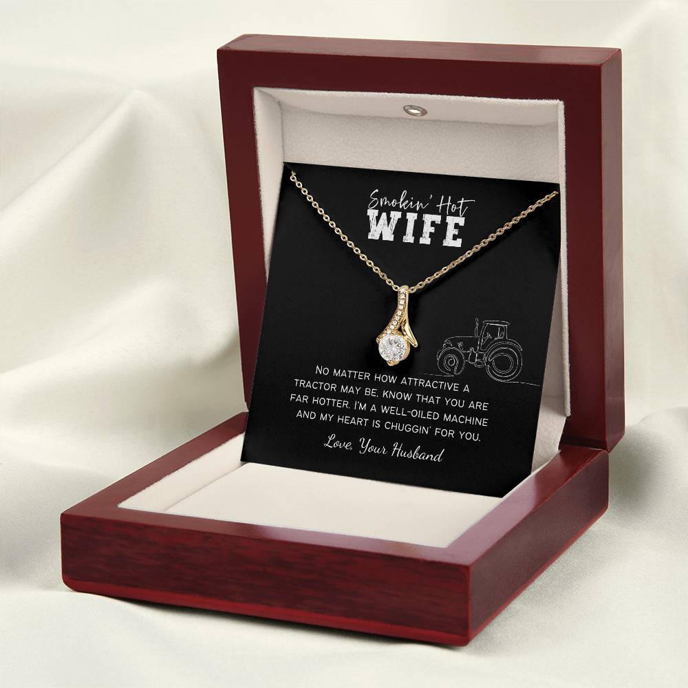 Smokin' Hot Farm Wife Personalized Alluring Beauty Necklace
