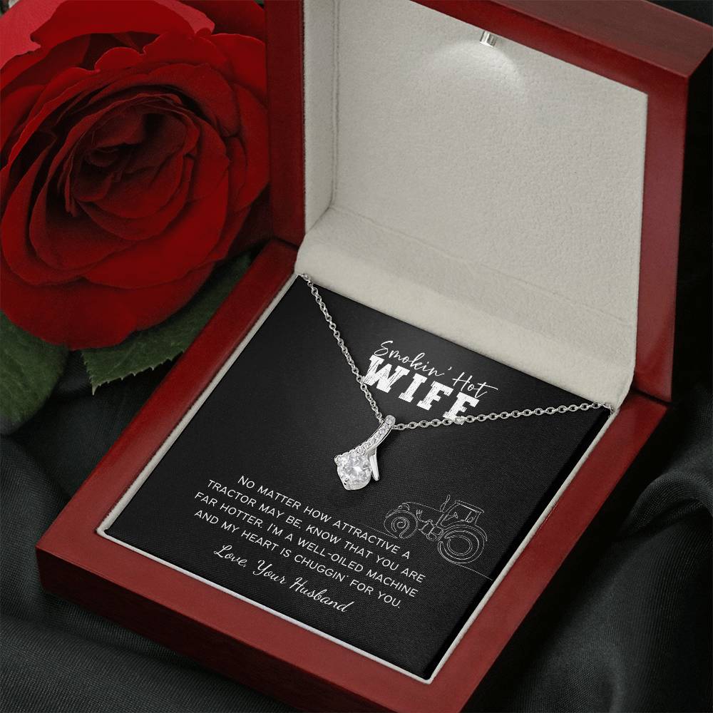 Smokin' Hot Farm Wife Personalized Alluring Beauty Necklace