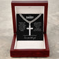 Personalized Engraved Daddy Cross Necklace