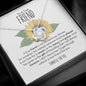 To A True Friend Christian Friendship Love Knot Necklace