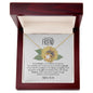 To A True Friend Christian Friendship Love Knot Necklace