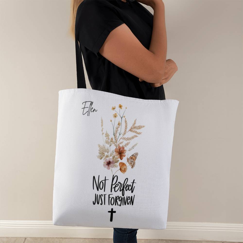 Personalized Christian Tote Bag Customizable Tote Bag for Women, Christian Canvas Tote