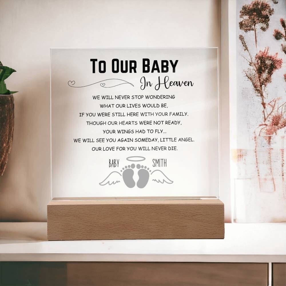 Grieving Infant Loss Gifts For Dad Dad And Angel Baby, Condolence