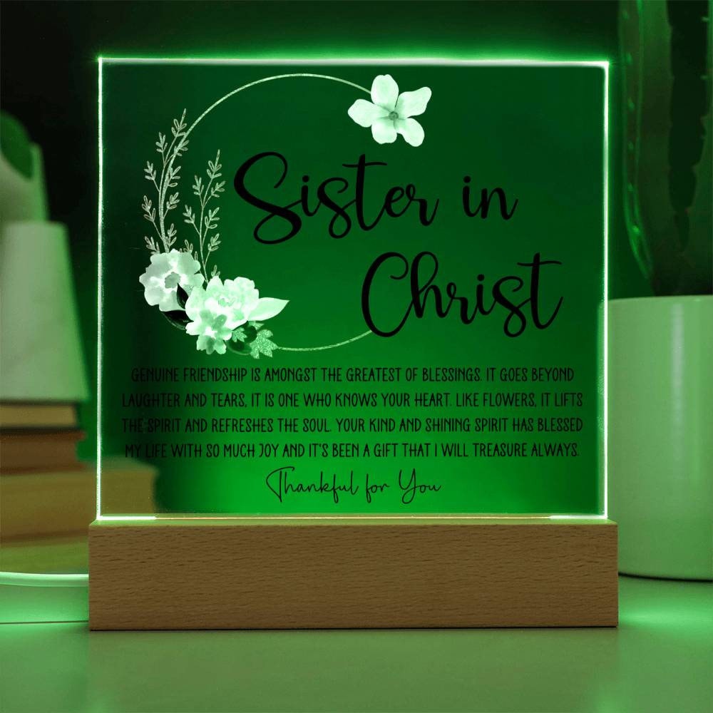 Sister in Christ Friendship Gift Religious Friend Gift Women Friendship Gifts Faith Christian Friend Gift for Mentor