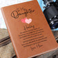 Forever Connected To My Daughter Personalized Journal