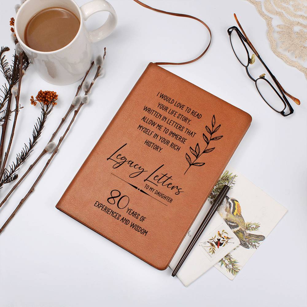 Legacy Letters Customizable Leather Journal