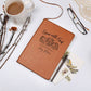 Grow with God Personalized Leather Journal for Women, Custom Christian Gifts Leather Prayer Journal