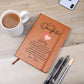 Forever Connected To My Daughter Personalized Journal