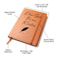 Dear God It's Me Personalized Leather Prayer Journal - FREE SHIPPING when you buy 2 or more!
