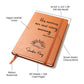 Personalized Bible Verse Leather Prayer Journal for Women, Christian Journal Gift for Sister in Christ, Bible Verse Faith Notebook Devotional Journal