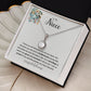 To My Niece Graduation Eternal Hope Necklace