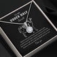 Cow Crud Udder Half Farm Wife Personalized Eternal Hope Necklace
