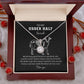 Cow Crud Udder Half Farm Wife Personalized Eternal Hope Necklace
