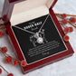 Cow Crud Udder Half Farm Wife Personalized Eternal Hope Necklace
