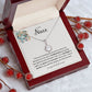 To My Niece Graduation Eternal Hope Necklace