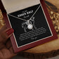 Cow Crud Udder Half Farm Wife Personalized Eternal Hope Necklace