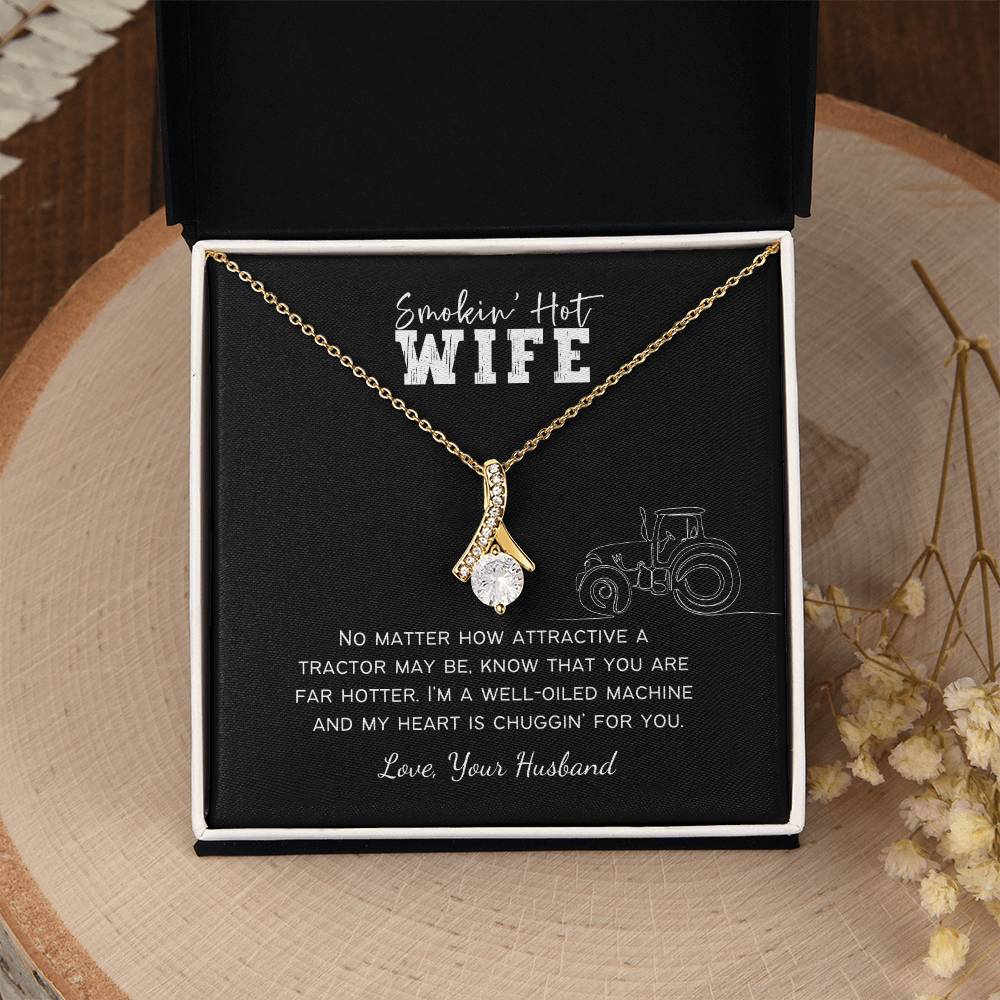 Smokin' Hot Farm Wife Personalized Alluring Beauty Necklace