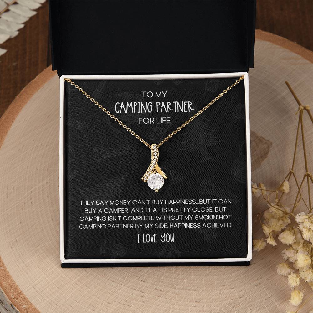 Camping Partner for Life Alluring Beauty Necklace