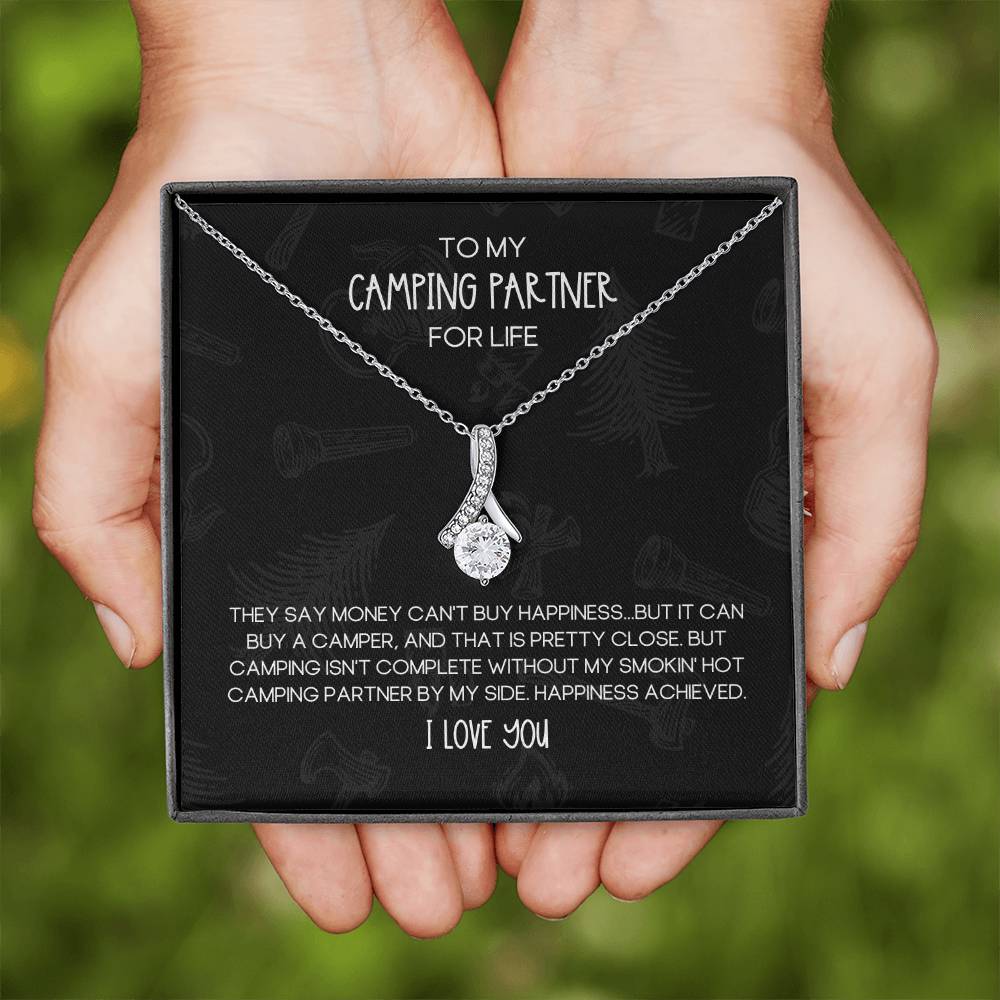 Camping Partner for Life Alluring Beauty Necklace