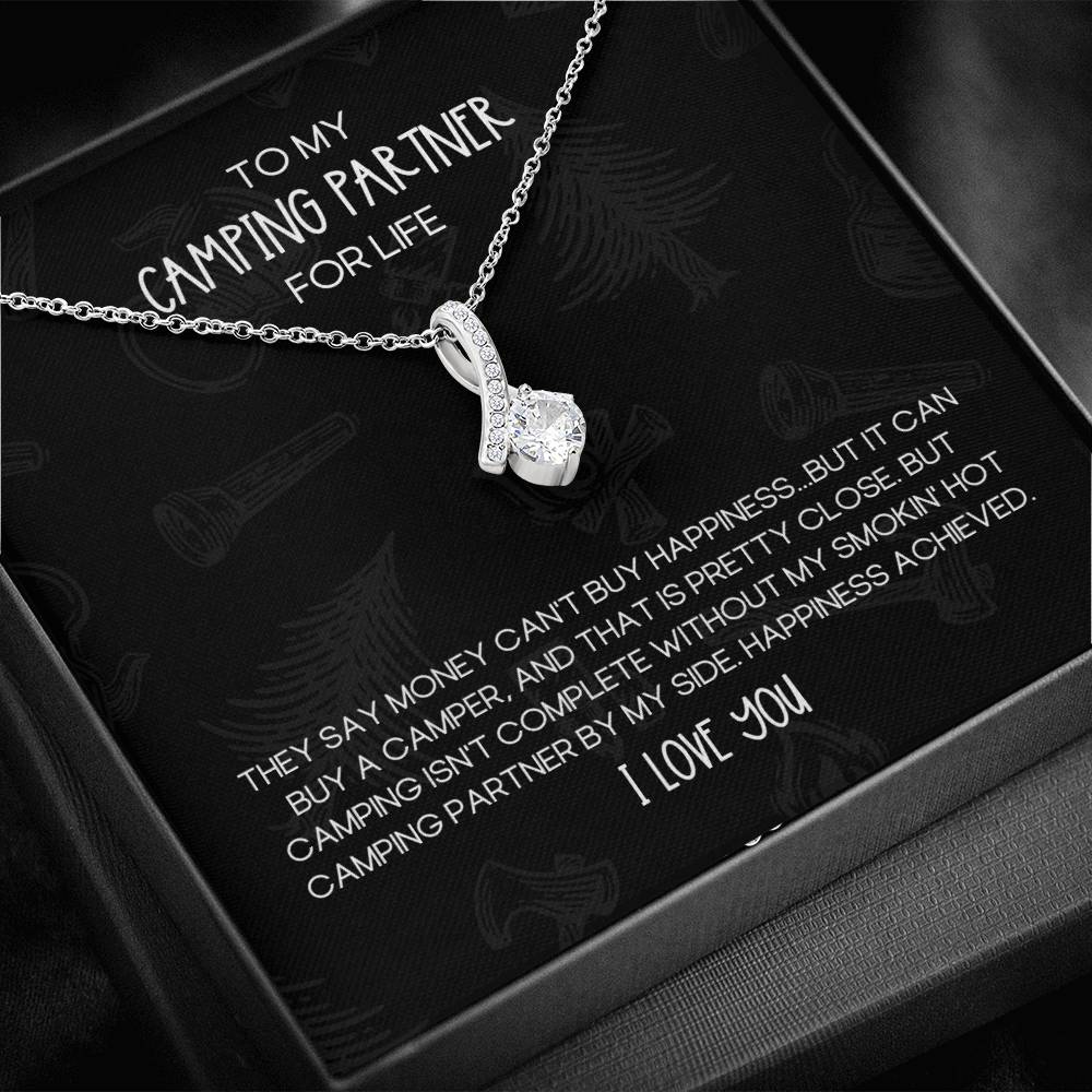 Camping Partner for Life Alluring Beauty Necklace