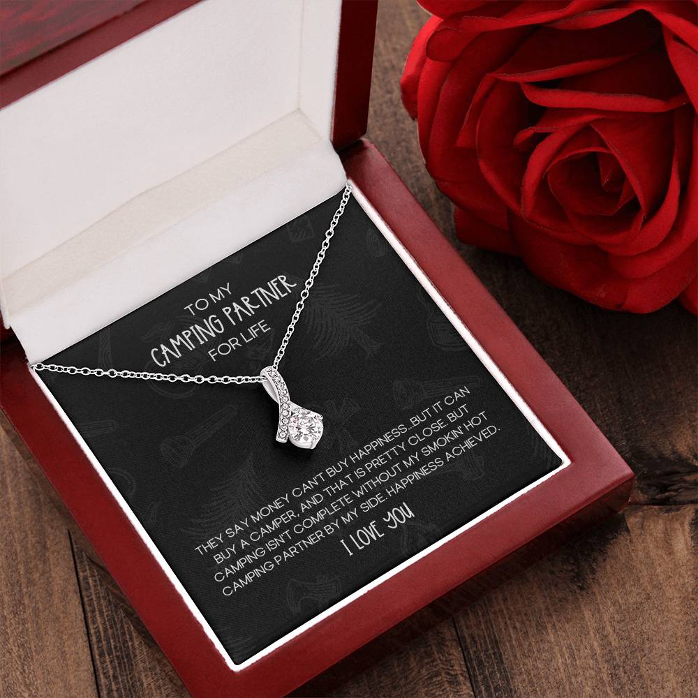 Camping Partner for Life Alluring Beauty Necklace