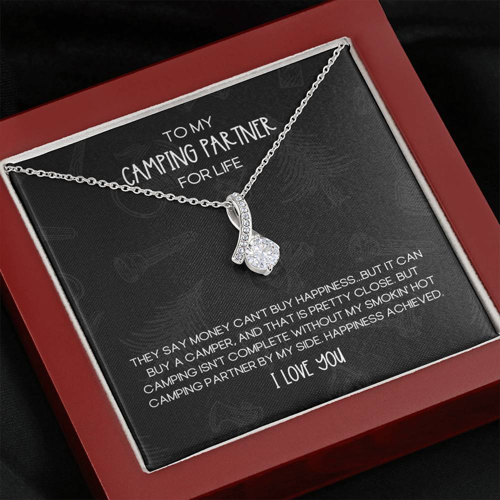 Camping Partner for Life Alluring Beauty Necklace