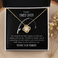My Finest Catch Love Knot Necklace