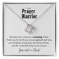 Prayer Warrior Friendship Thank You Necklace