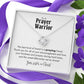 Prayer Warrior Friendship Thank You Necklace