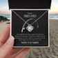 My Finest Catch Love Knot Necklace