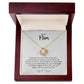 To My Mom Grieving Gift Christian Love Knot Necklace
