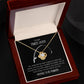 My Finest Catch Love Knot Necklace