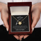 My Finest Catch Love Knot Necklace