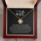 Godly Marriage Love Knot Wife Necklace