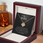 My Answered Prayer Christian Wife Love Knot Necklace
