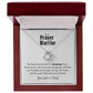 Prayer Warrior Friendship Thank You Necklace