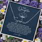 To My Daughter Personalized Signature Name Necklace